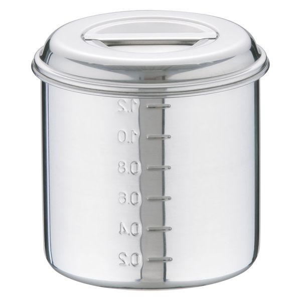 大屋製作所 モリブデンキッチンポット目盛付 AKT13012 1個 - アスクル