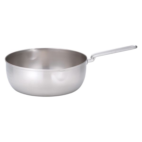 遠藤商事 SA18ー10共柄三層鋼雪平鍋 目盛付 AYK52024 1個 - アスクル