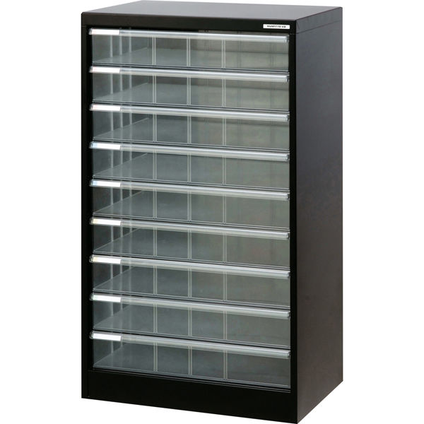 軒先渡し】ナカバヤシ アバンテV2フロアケース A3（ヨコ型） 深9段 A3F