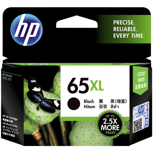 HP（ヒューレット・パッカード） 純正インク HP65XL 黒 増量 N9K04AA 1