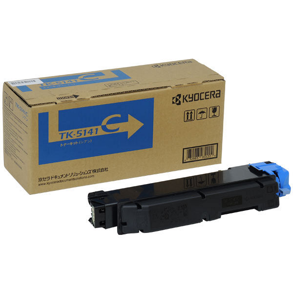 京セラ（KYOCERA） 純正トナー TK-5141C シアン 1個 - アスクル
