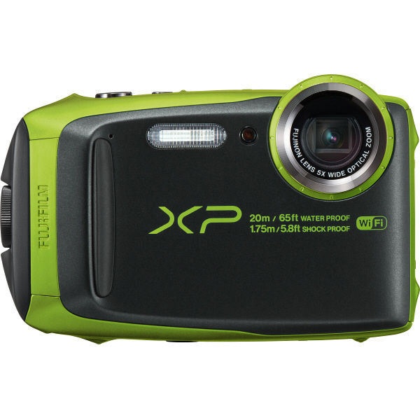 富士フイルム 防水デジタルカメラ「FinePix」XP120 ライム FX-XP120LM