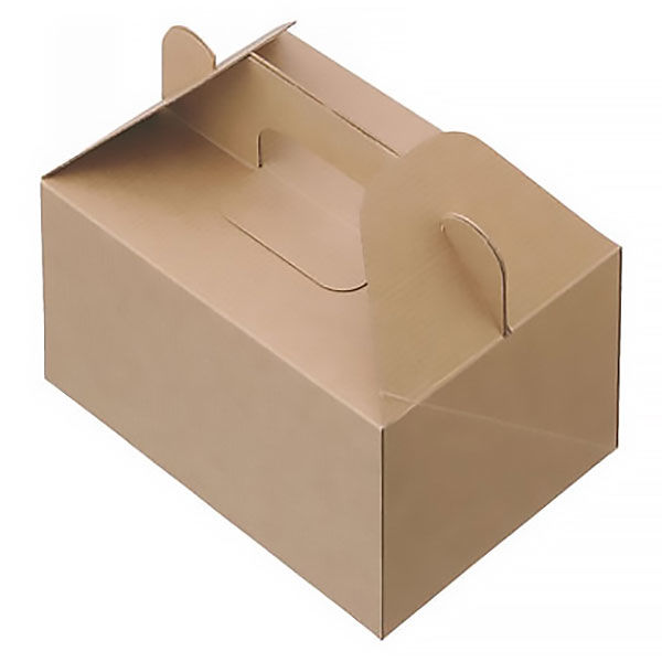 ケーキボックス 未晒し L 1袋（50枚入） オリジナル - アスクル