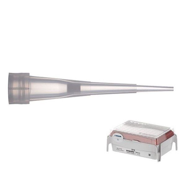 ギルソン ダイアモンドフィルターチップ DF10ST 滅菌済 0.1~10μL 96本