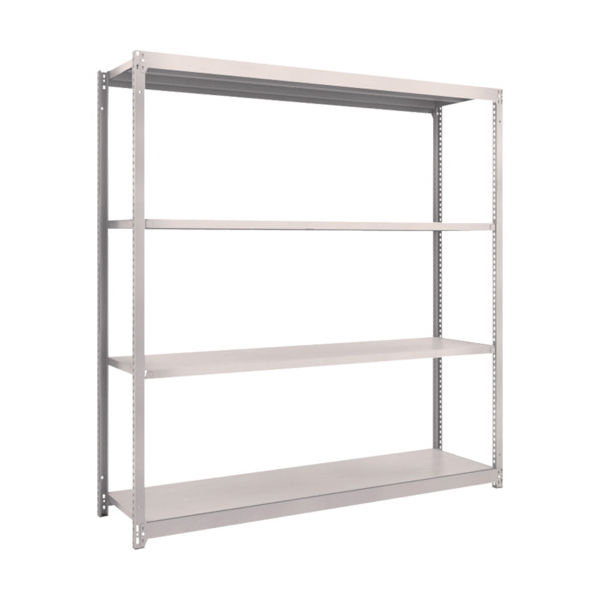 TRUSCO スチールラック M1.5型軽中量棚 1760×445×H1800 4段単体