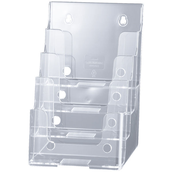 カタログスタンド A5縦 4段 セキセイ CSD-2779 - アスクル