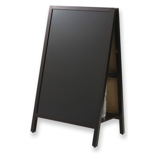アスカ 転倒防止ブラックボード 両面タイプ Mサイズ 1台 - アスクル