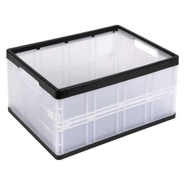 伊藤忠リーテイルリンク 簡易式折りたたみコンテナ 30L 黒 620-122 1