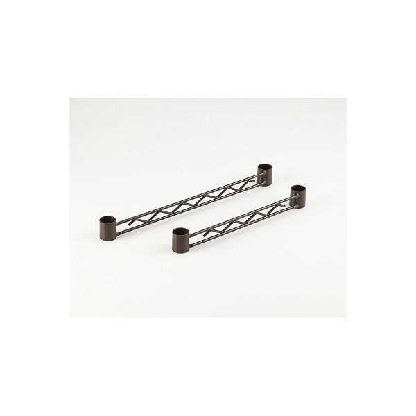 ホームエレクター ハンガーレール ブラウン 奥行450mm用 HA118DBR 1