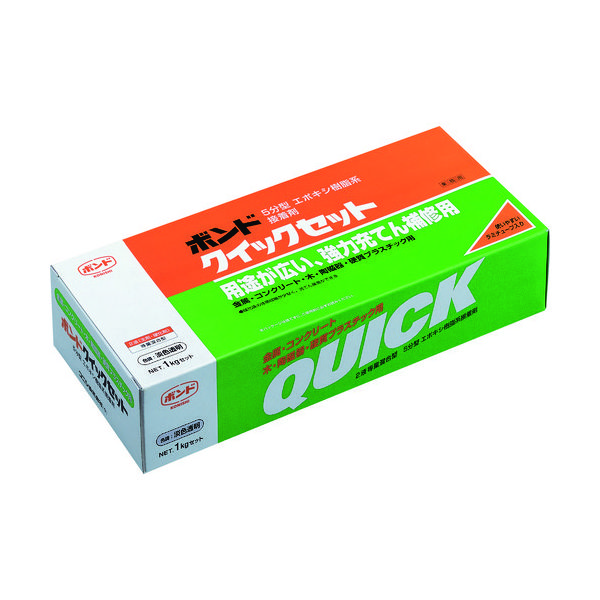 コニシ ボンドクイックセット 1kgセット(箱) #45417 BQS-1 1セット 103