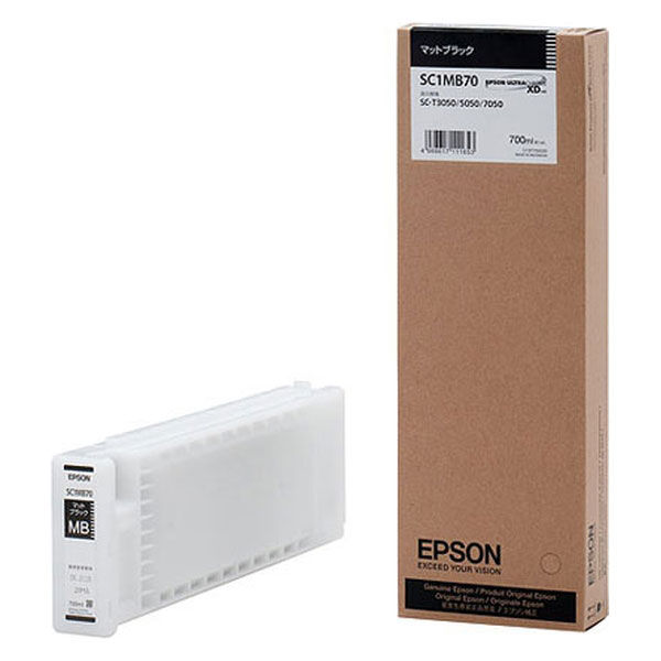 エプソン (EPSON) SC1MB70 純正インクカートリッジ マットブラック 1個