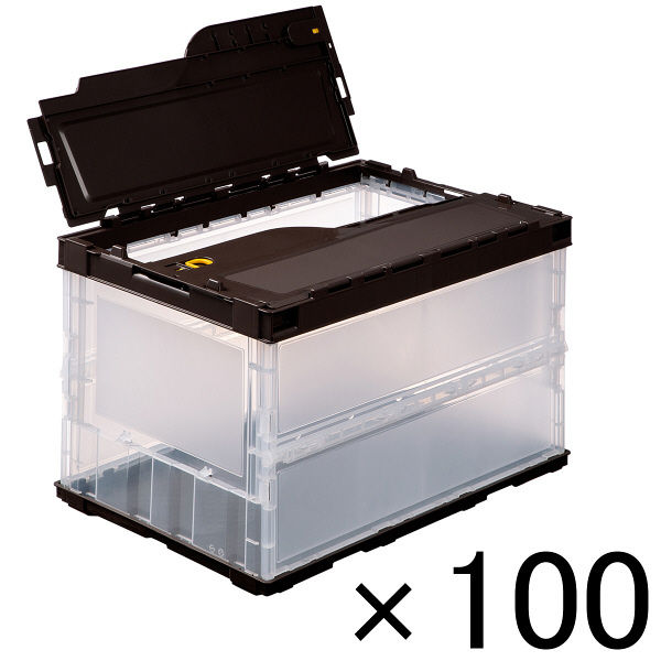 折りたたみコンテナ】 アスクル 「現場のチカラ」 ペタンコC-50B