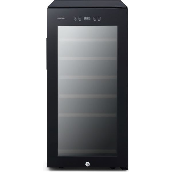 アイリスオーヤマ ワインセラー コンプレッサー式 32本収納 小型 IWC