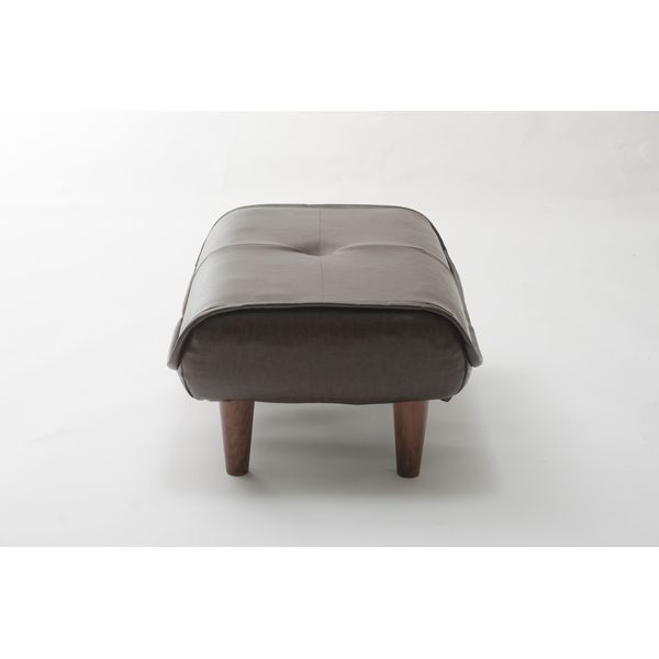 セルタン オットマン ヴィンテージ 合皮ダークブラウン A281p-678DBR 1