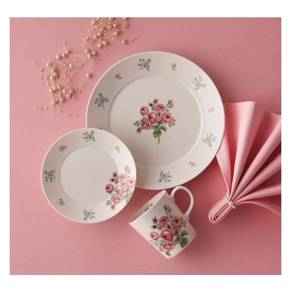 山加商店 ローラアシュレイ バンチェッドロージズ 26ピースセット LA40