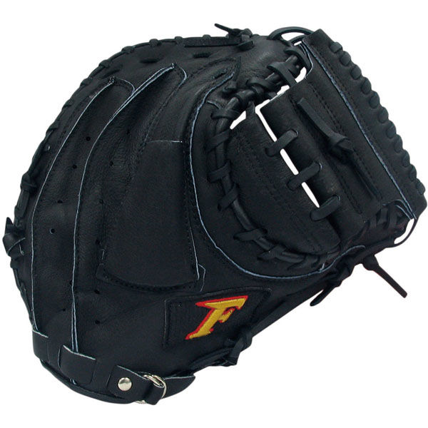 FALCON（ファルコン） 野球 一般用 軟式キャッチャーミット ブラック