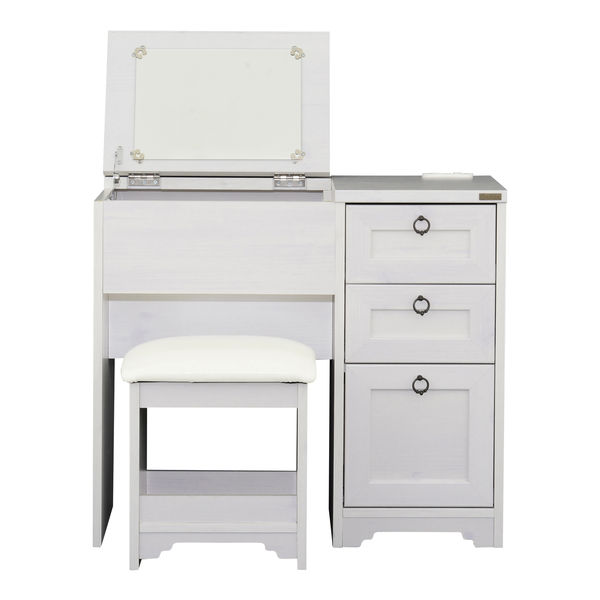 佐藤産業 ANRI（アンリ） デスクドレッサー AN70-80D PW 1台（直送品