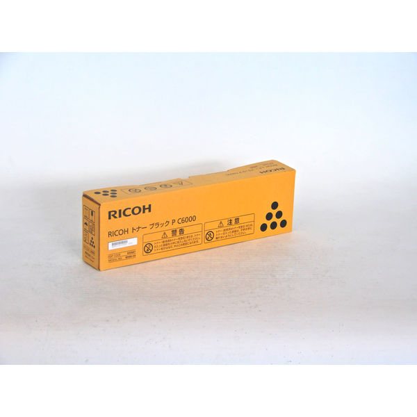 リコー トナーカートリッジ ブラック P C6000 600687 1個 - アスクル