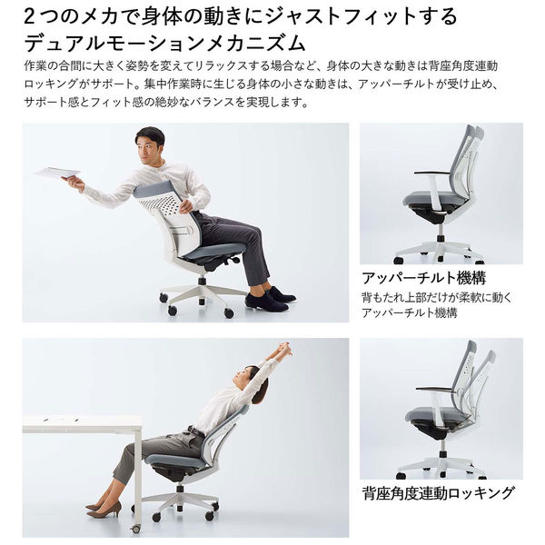 組立設置込】コクヨ ウィザード3 ハイバック 可動肘 樹脂脚 布張り