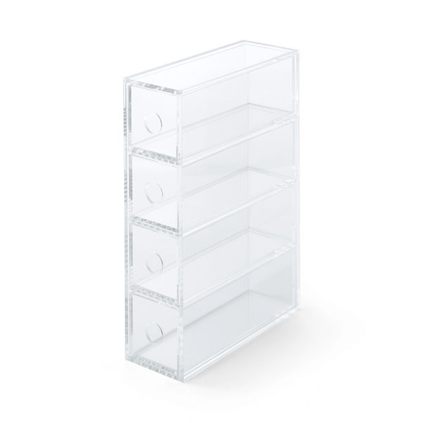 まとめ買いセット】無印良品 アクリルメガネ 小物ケース 約幅6.7×奥行