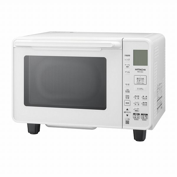 日立 オーブンレンジ MRO-HE4C W ホワイト 22L フラット庫内 250℃1段