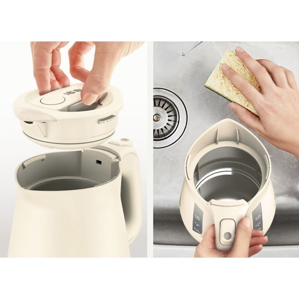 T-fal アプレシア ロック アイボリー 0.8L KO640AJP 1台 - アスクル