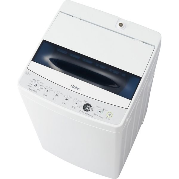 軒先渡し】ハイアール 5.5kg全自動洗濯機 JW-C55D(W) 1台（直送品