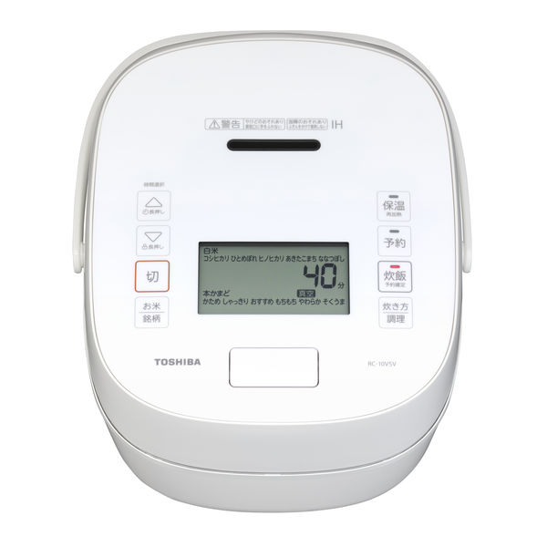 動作確認済み】TOSHIBA・東芝RC-10VRM真空IHジャー炊飯器5.5合 東芝
