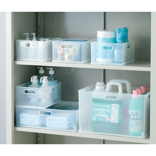 復活感謝祭セール）収納ケース squ+ インボックス M クリア 透明 NIB