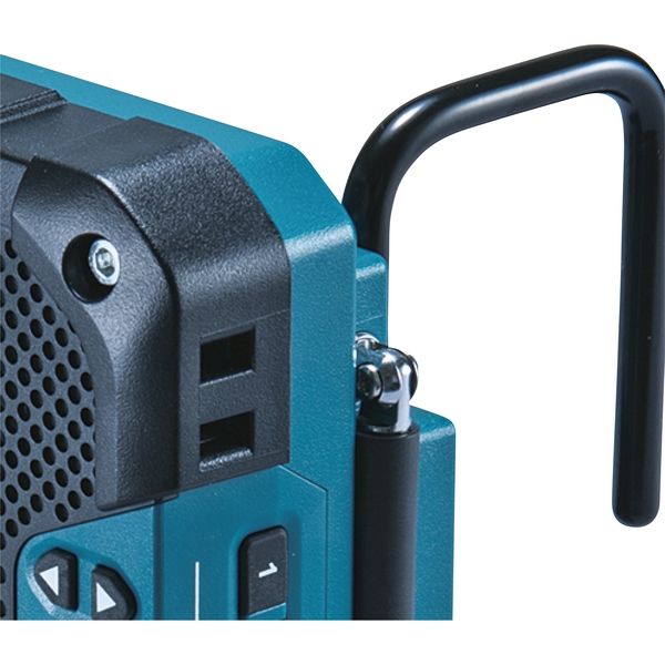 マキタ 充電式ラジオ makita MR052 AM/FMラジオ フック付き 対応