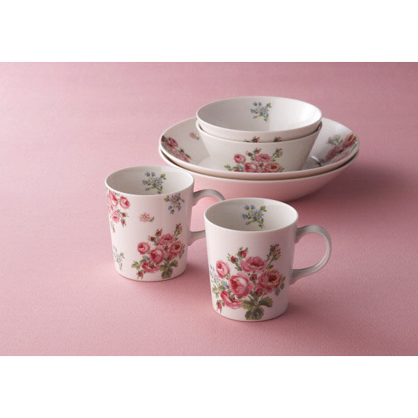 山加商店 ローラアシュレイ バンチェッドロージズ 12ピースセット 23