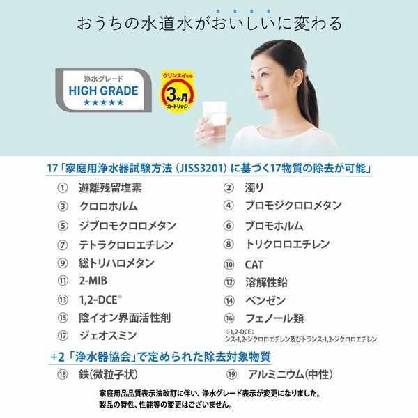 三菱ケミカル・クリンスイ 浄水器 交換カートリッジ MONOシリーズ