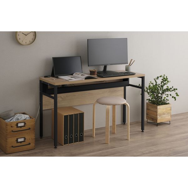 アイリスオーヤマ ケーブル収納デスク 幅115cm CSD-1150 1台（直送品