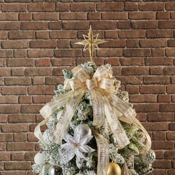 ストア・エキスプレス ツリーセット ホワイトゴールド 高さ150×幅100cm