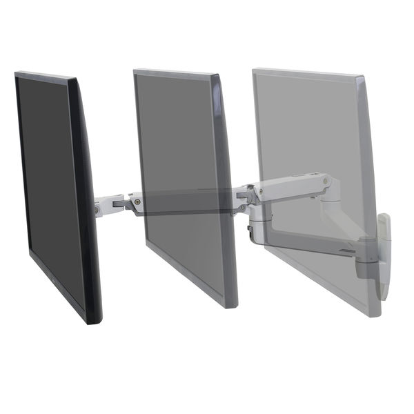 エルゴトロン LX ウォールマウント モニターアーム ホワイト 34インチ