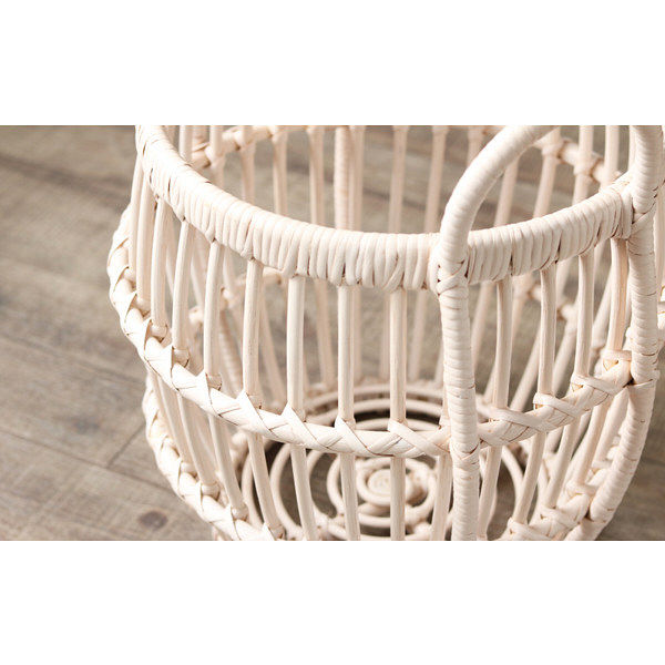 サンフラワーラタン Breezeシリーズ ラタン バスケット 大小2個セット