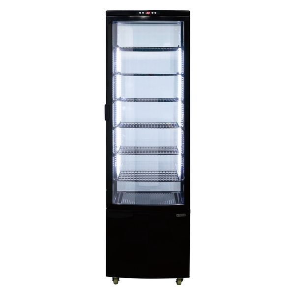 軒先渡し】レマコム 4面ガラス冷蔵ショーケース 238リットルタイプ R4G