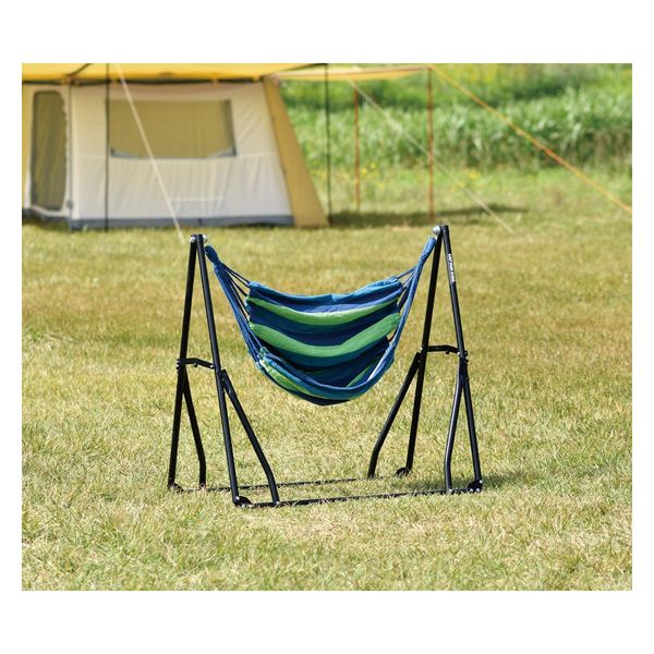 キャプテンスタッグ スチールポール 3WAYハンモックセット UD-2019 1個