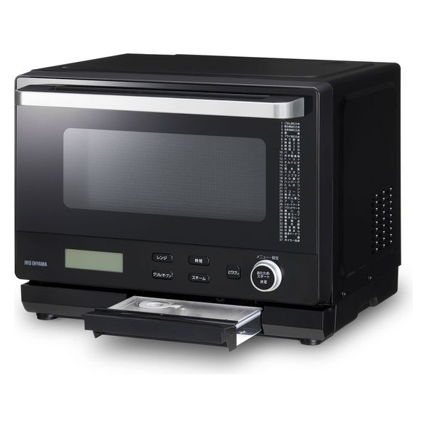 アイリスオーヤマ オーブンレンジ 時短 フラットテーブル スチーム