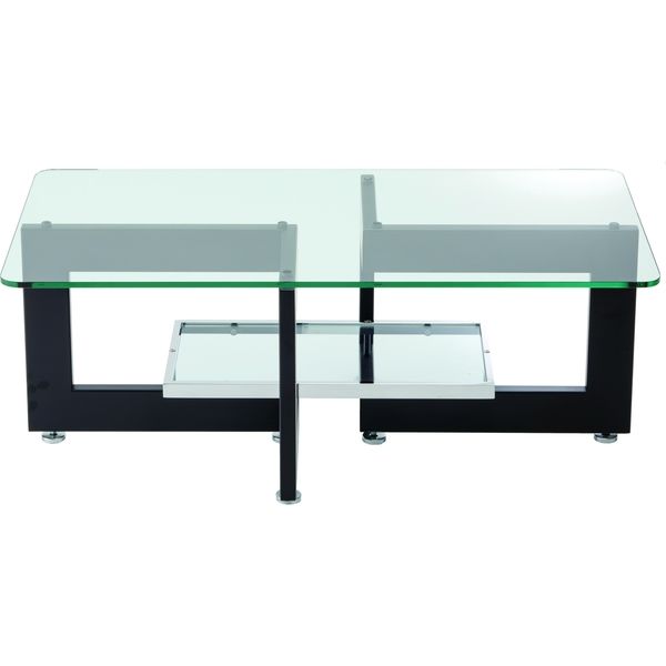 組立設置込】アルテジャパン ガラス ティーテーブル 幅1000×奥行500×高