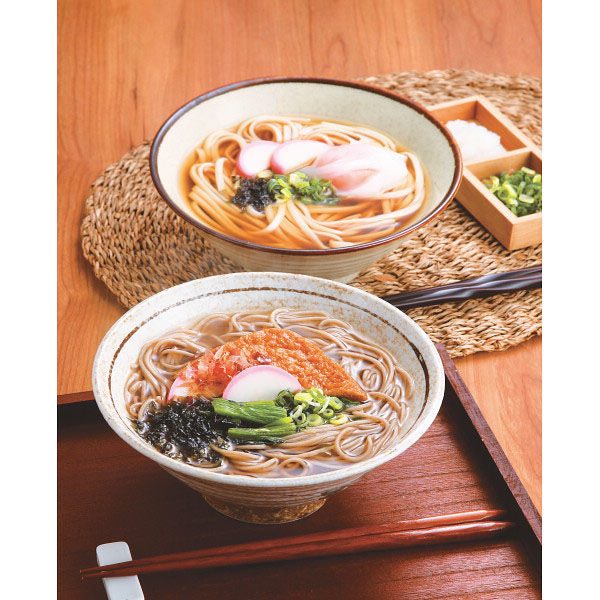 彩食工房 【2箱セット】人力うどん「職人の技」うどん・そばセット 24