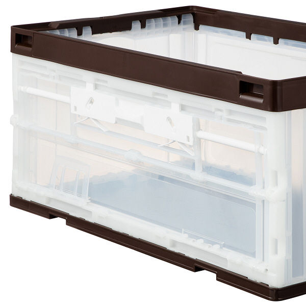 折りたたみコンテナ】 アスクル他 扉付き折りたたみコンテナセット