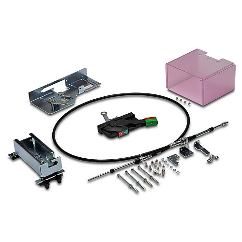 Flange Handle: lever, black, for Fuji Electric 400A frame MCCBs