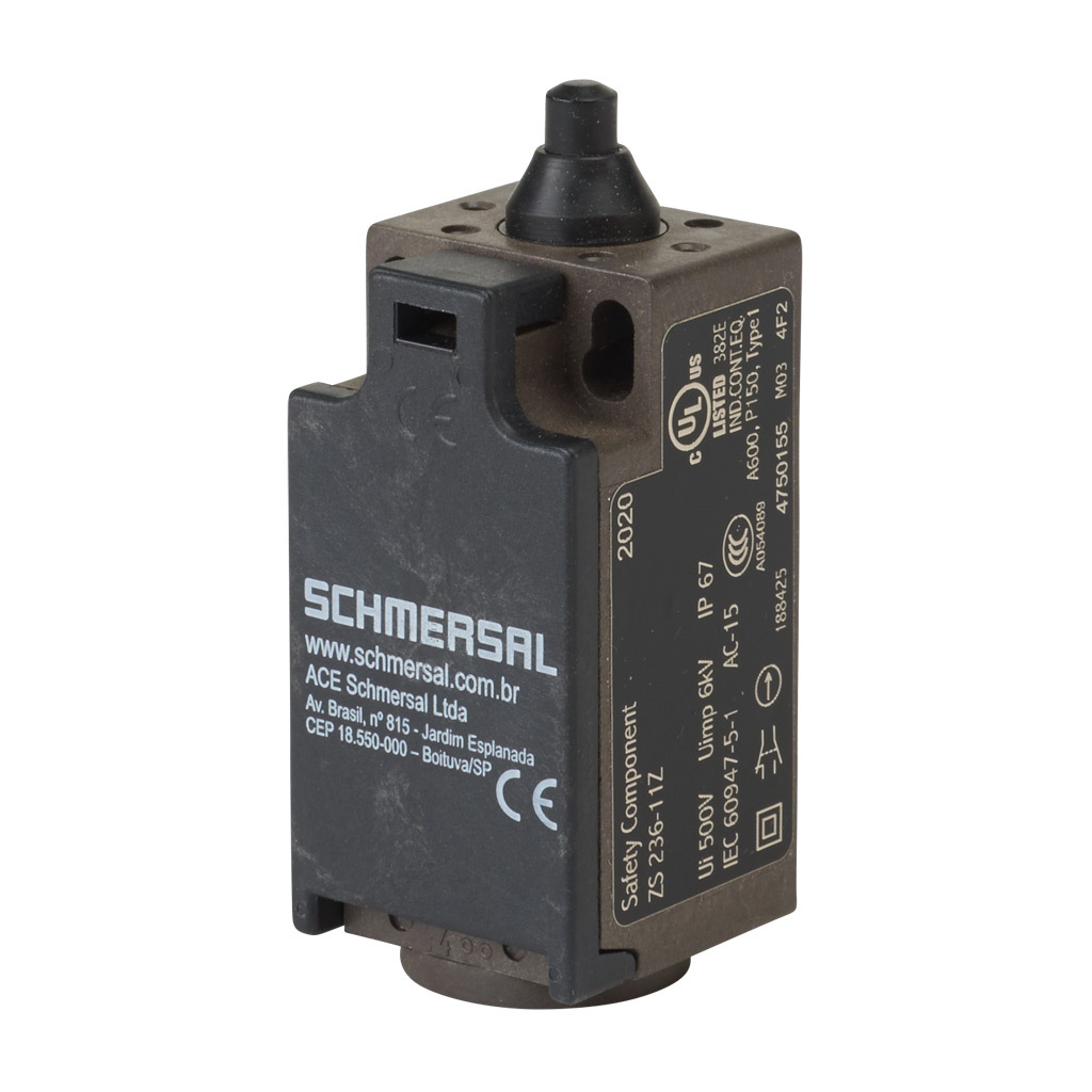 Limit Switch: plastic plunger (PN# ZS-236-11Z) | AutomationDirect
