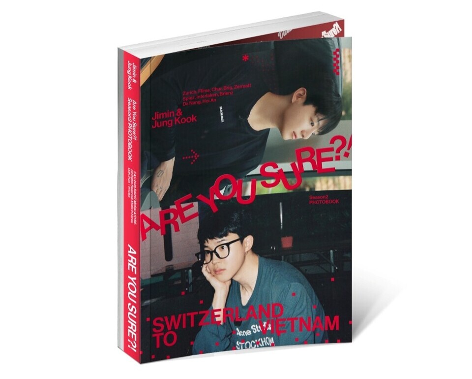 ジミン×ジョングクの旅行フォトブックが12月発売決定！予約特典＆収録