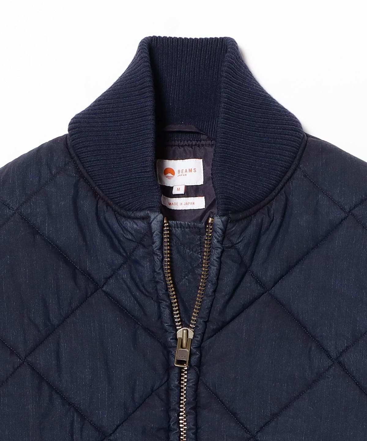 BEAMS JAPAN（ビームス ジャパン）インディゴ キルティング ブルゾン