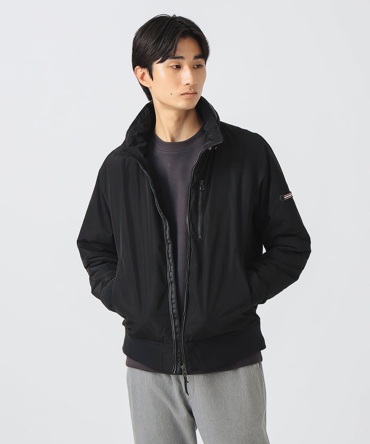 BEAMS HEART（ビームス ハート）ボリュームネック 中綿 MA-1（ブルゾン