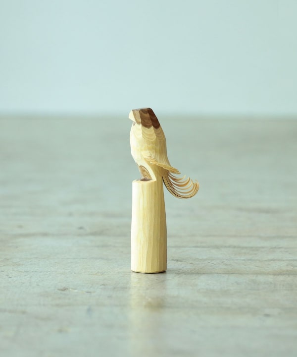 fennica（フェニカ）笹野一刀彫 鷹山 / エンジュタカ 無地 5号