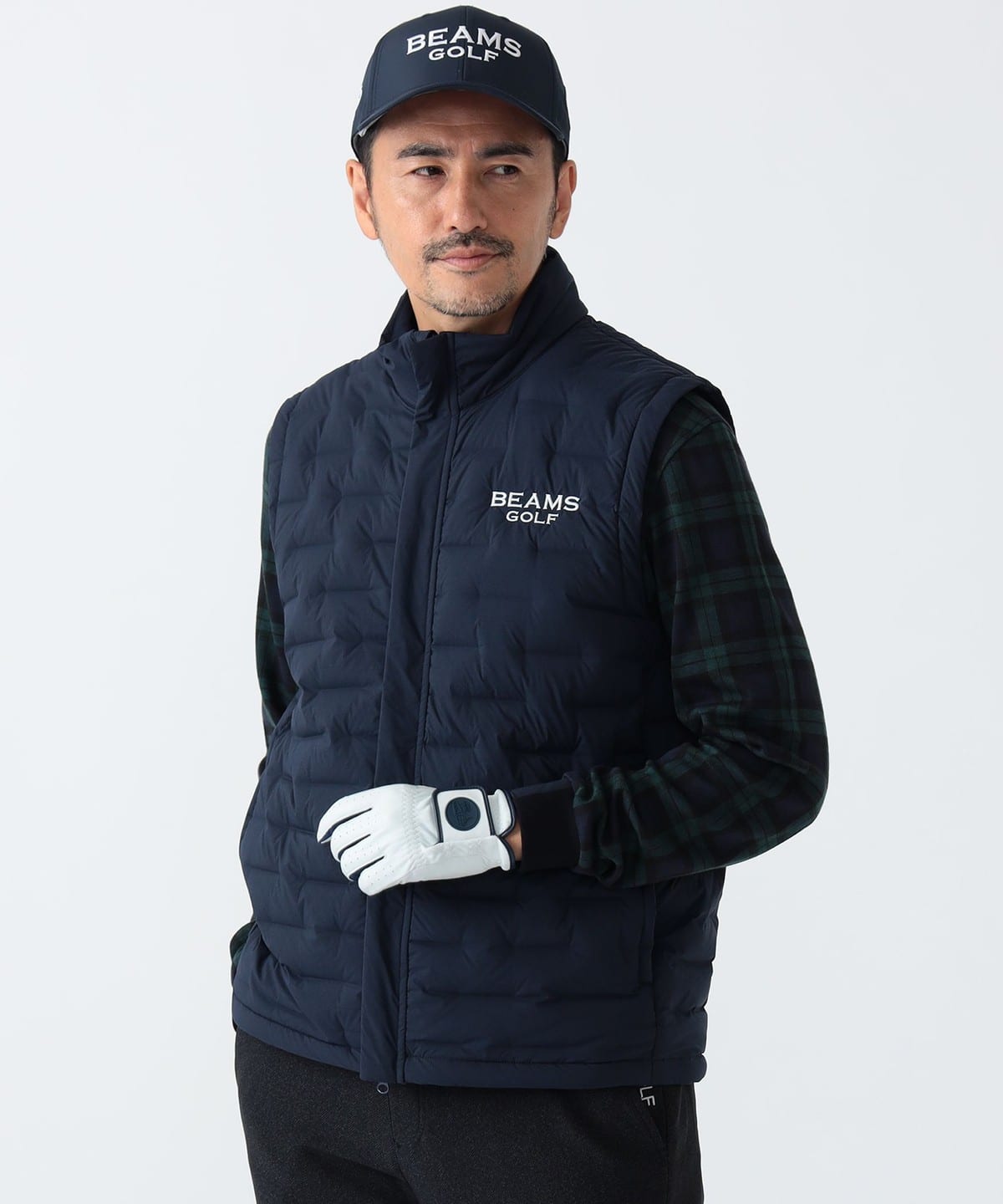 BEAMS GOLF（ビームス ゴルフ）PURPLE LABEL / 接結ダウンベスト