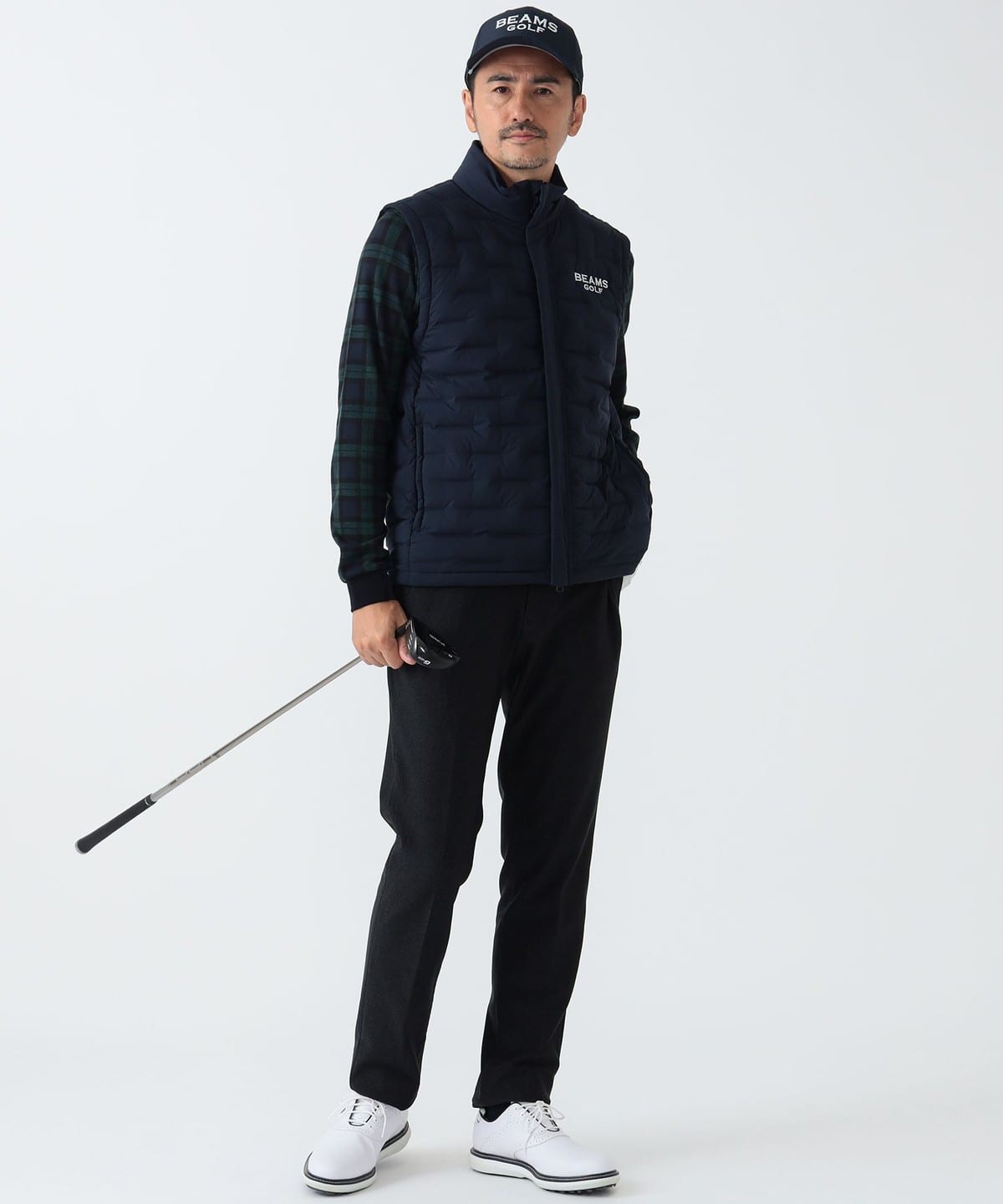 BEAMS GOLF（ビームス ゴルフ）PURPLE LABEL / 接結ダウンベスト